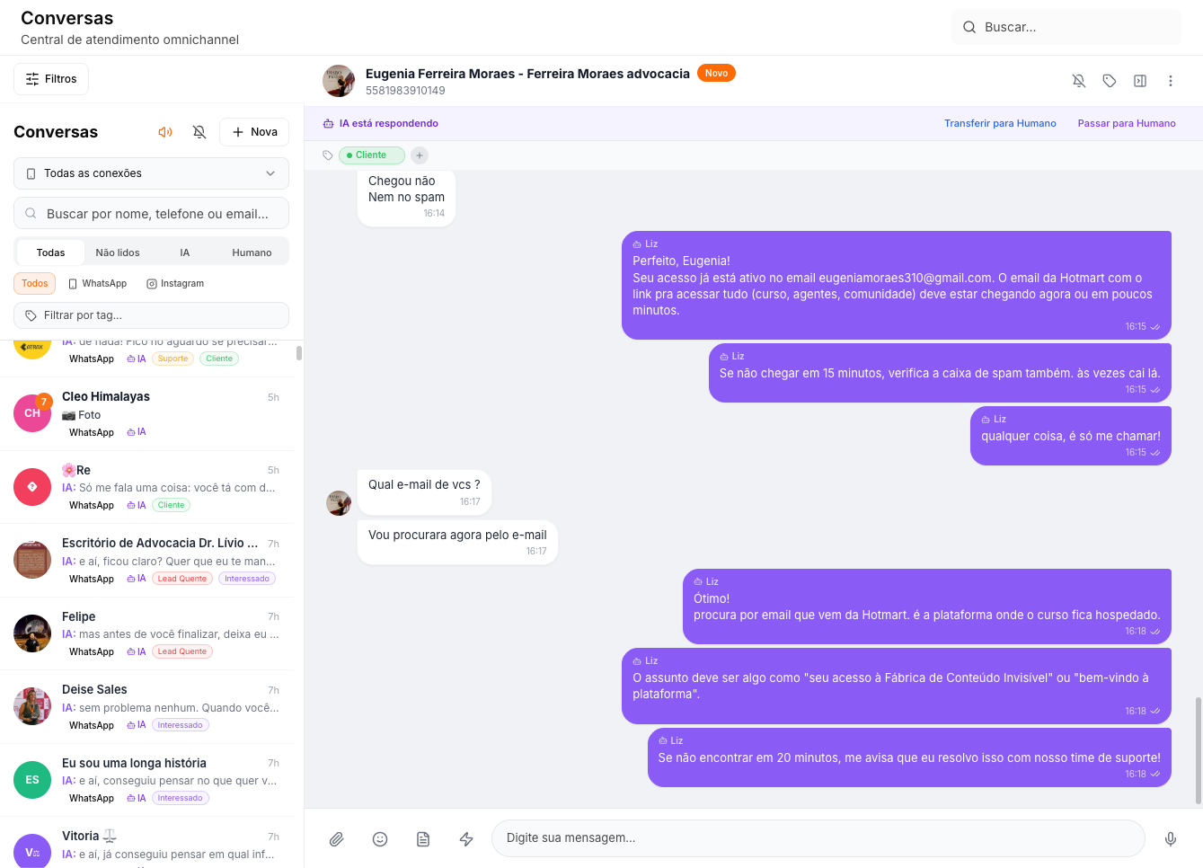 Inbox Multicanal Meppy